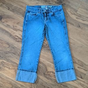 Old Navy Stretch Crop Cuffed Jeans